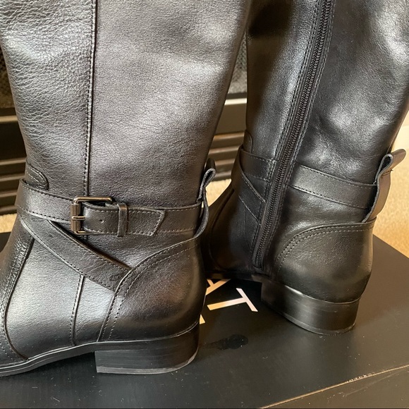 *NWT* Naturalizer Leather Knee High Riding Boots Comfortable Arch Supportive - Picture 8 of 10